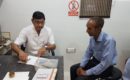 Dr. Dharam Pal bansal checking the piles patient at Pal Hospital Eyetec Clinics & The Children Centre